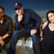 Iron Galaxy CEO Adam Boyes (left), C3PO Dave Lang (middle), and COO Chelsea Blasko (right)